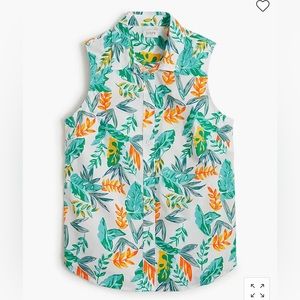 NWT J Crew Sleeveless Blouse 2X #X